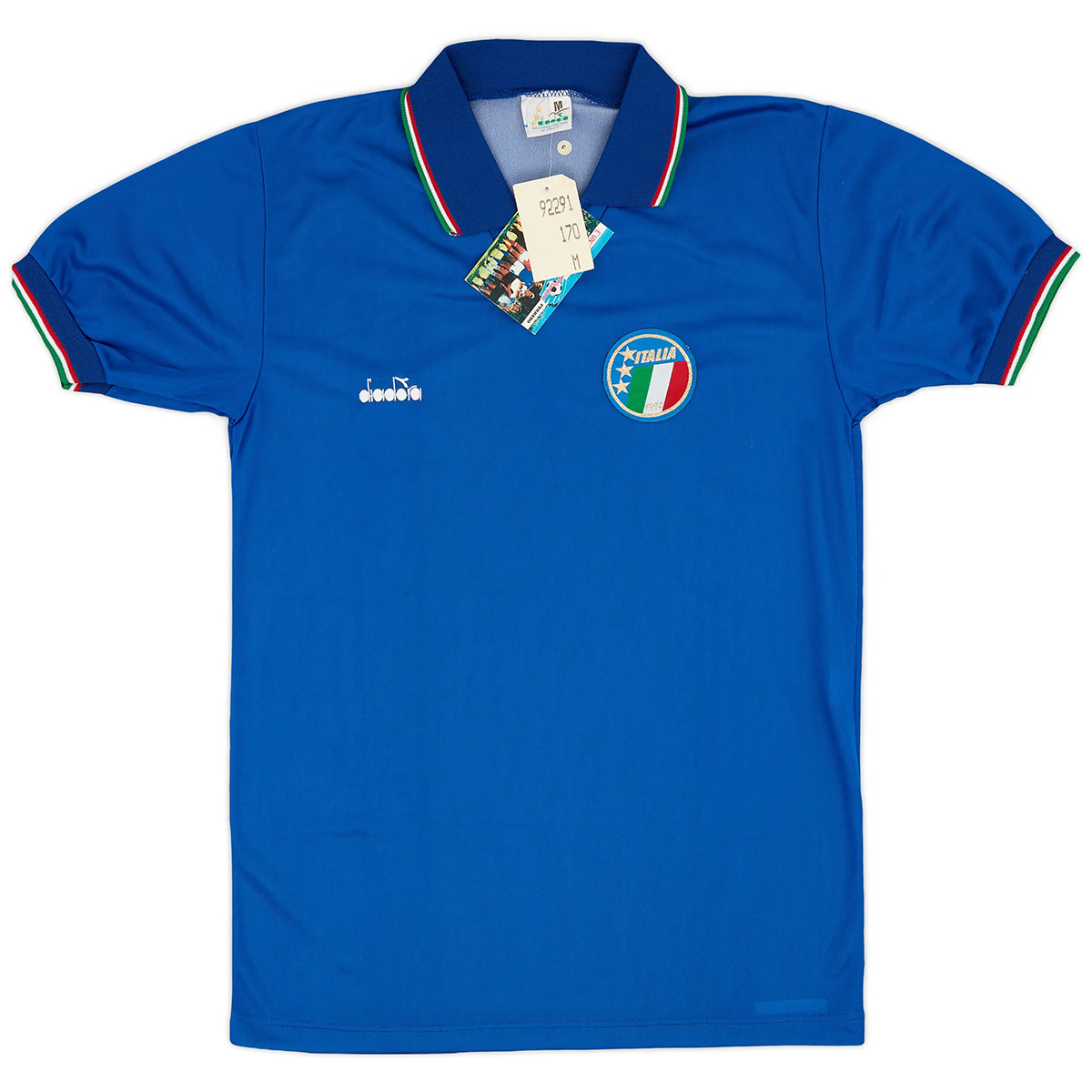 Italy 1990 Retro Jersey Home Soccer Shirt - bestsoccerstore