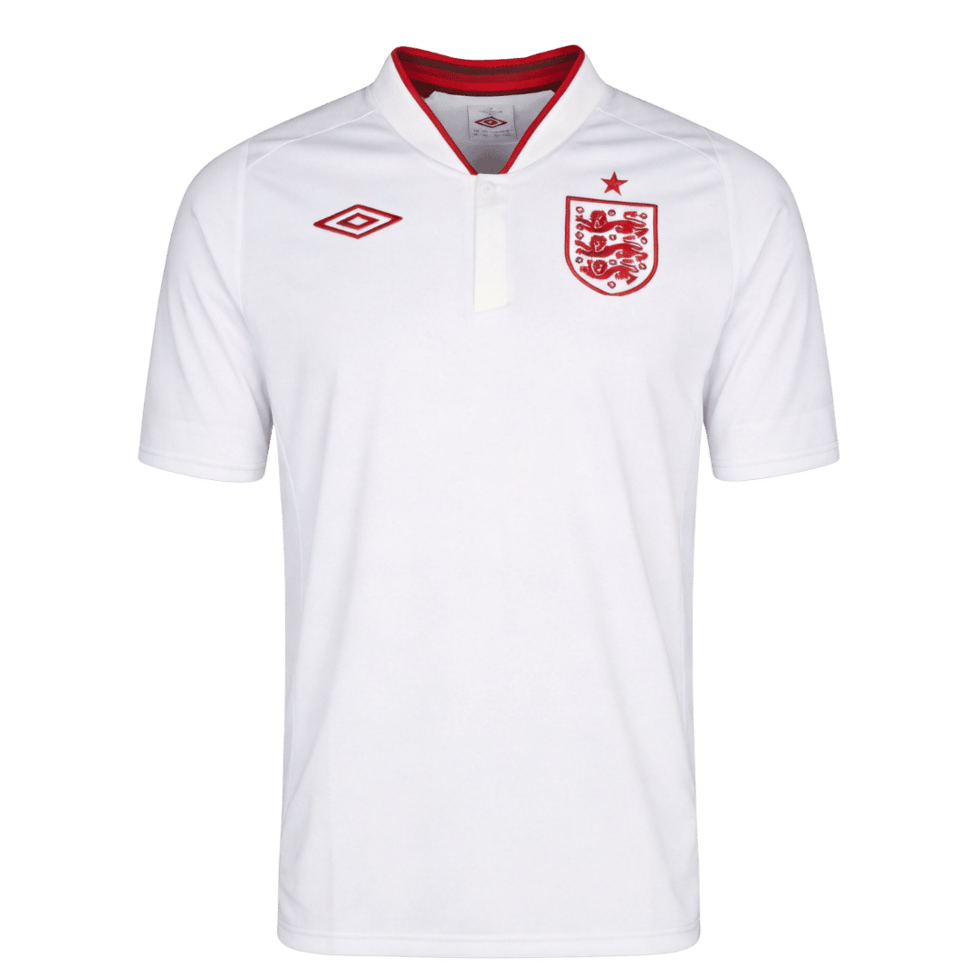 England 2012 Retro Jersey Home Soccer Shirt - bestsoccerstore