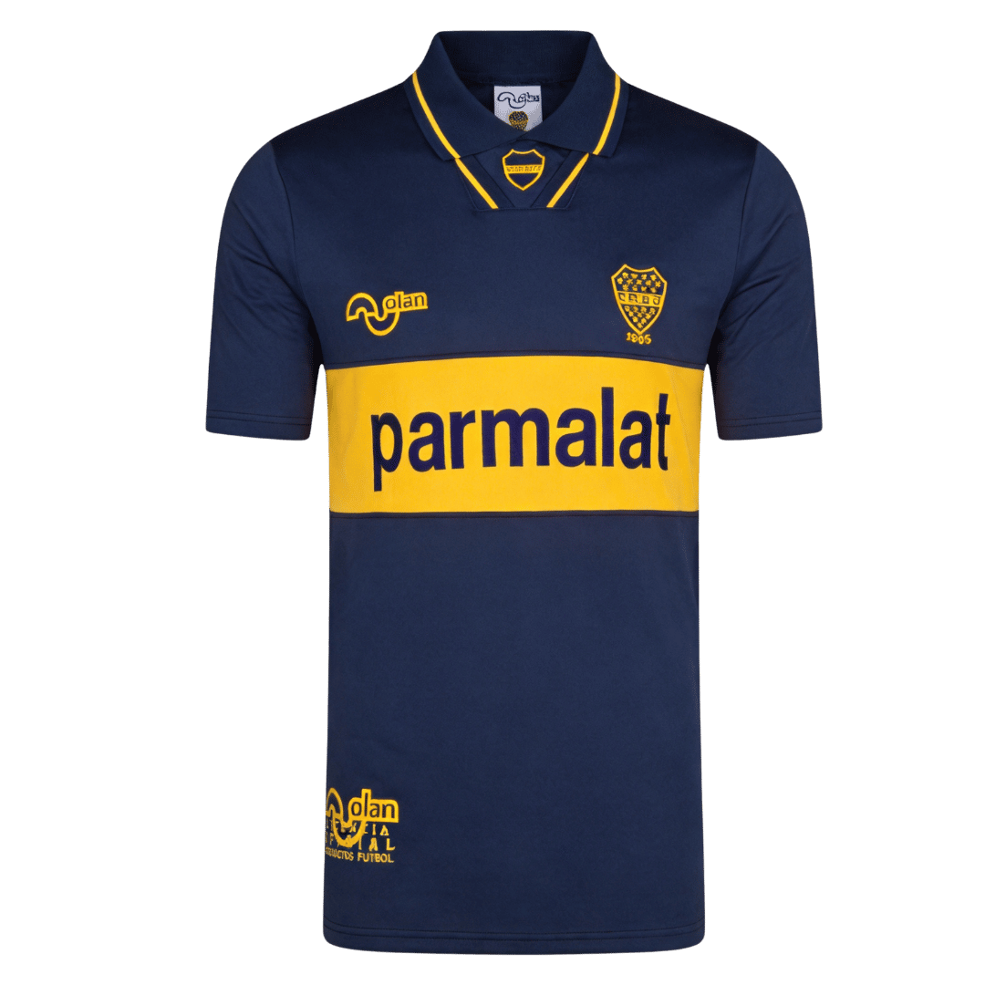 Boca Juniors 1993/95 Retro Jersey Home Soccer Shirt - bestsoccerstore