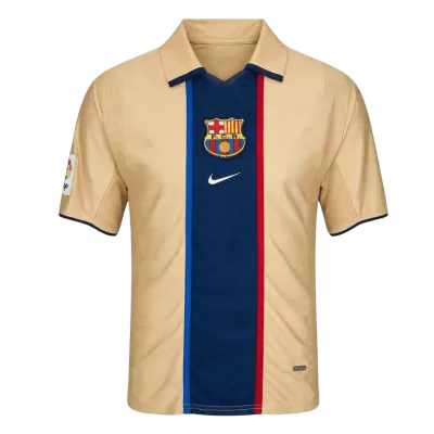 Barcelona 2001/03 Retro Jersey Away Soccer Shirt - bestsoccerstore