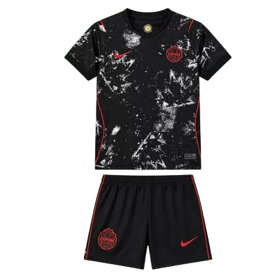 Kids Canada Away Custom Soccer Kits World Cup 2026 - bestsoccerstore