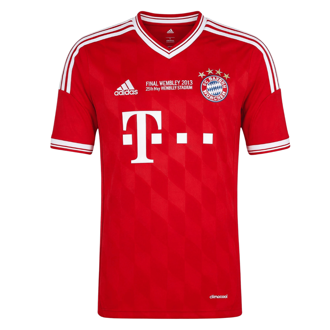 Bayern Munich 2013/14 UCL Final Retro Jersey Home Soccer Shirt - bestsoccerstore