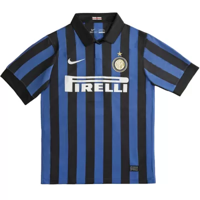Inter Milan 2011/12 Retro Jersey Home Soccer Shirt - bestsoccerstore