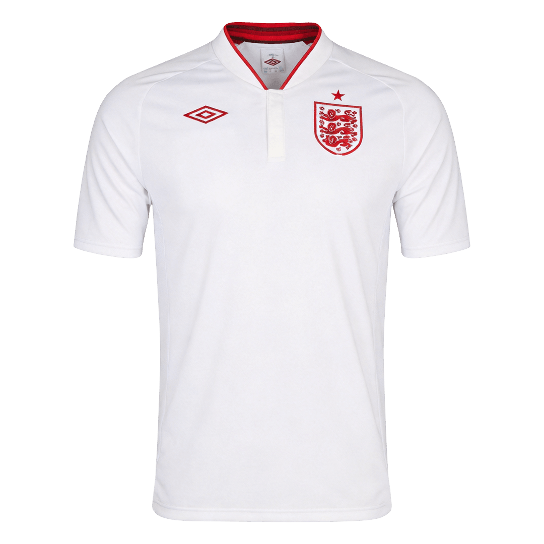 England 2012 Retro Jersey Home Soccer Shirt - bestsoccerstore