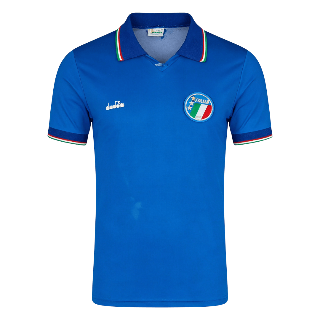 Italy 1990 Retro Jersey Home Soccer Shirt - bestsoccerstore