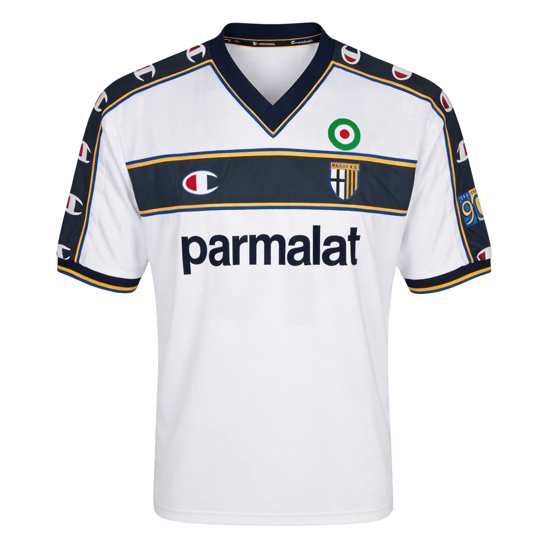 Parma Calcio 1913 2002/03 Retro Jersey Away Soccer Shirt - bestsoccerstore