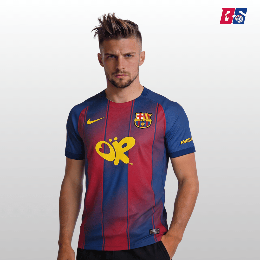 Barcelona x Olivia Rodrigo Soccer Jersey Home Custom Shirt 2025/26 - bestsoccerstore