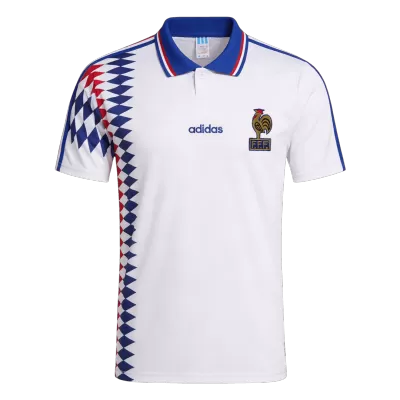 France 1994 Retro Jersey Away Soccer Shirt - bestsoccerstore