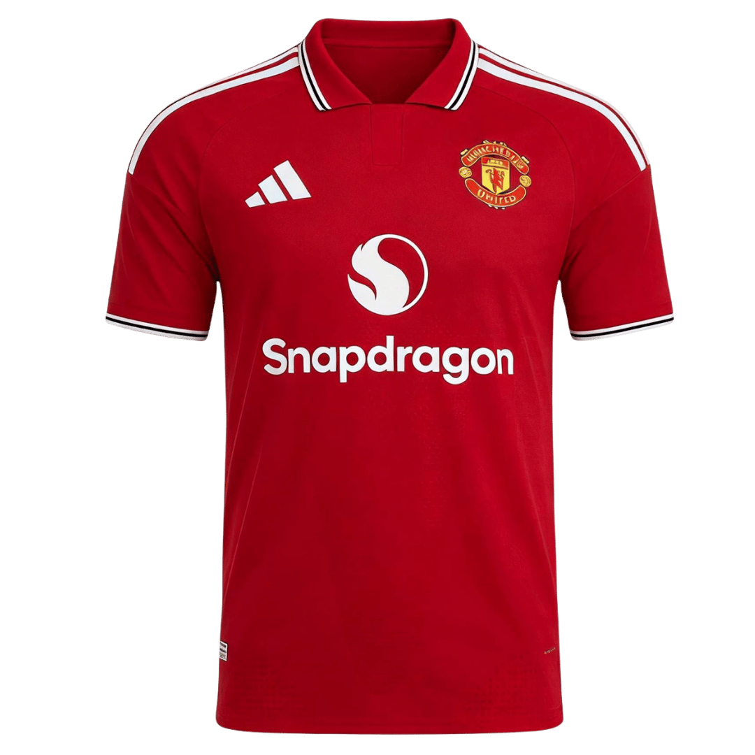 Manchester United Custom Player Version Home Soccer Jersey 2026/27 - bestsoccerstore