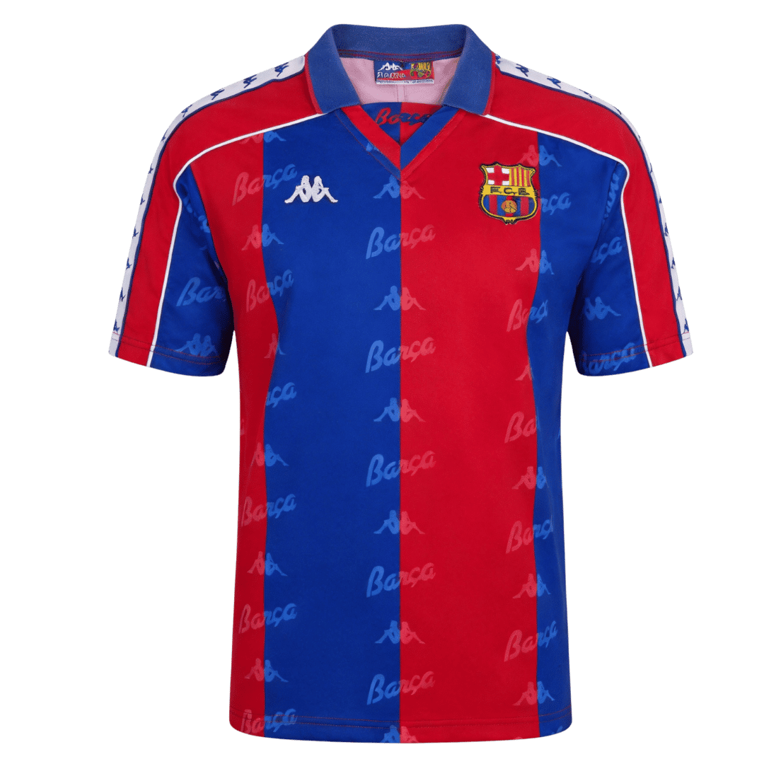 Barcelona 1992/95 Retro Jersey Home Soccer Shirt - bestsoccerstore