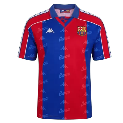 Barcelona 1992/95 Retro Jersey Home Soccer Shirt - bestsoccerstore