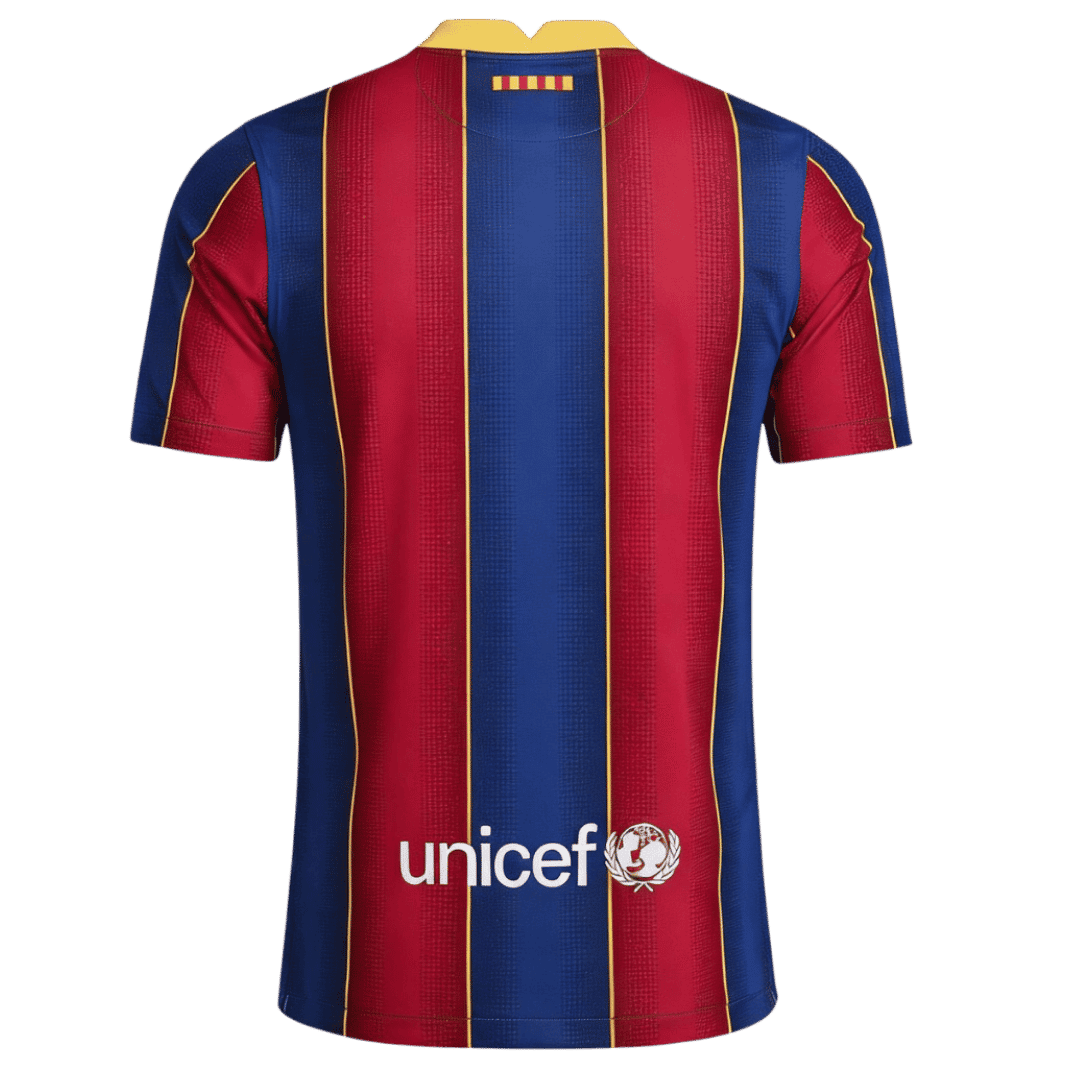 Barcelona 2020/21 Retro Jersey Home Soccer Shirt - bestsoccerstore