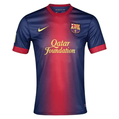 Barcelona 2012/13 Retro Jersey Home Soccer Shirt - bestsoccerstore