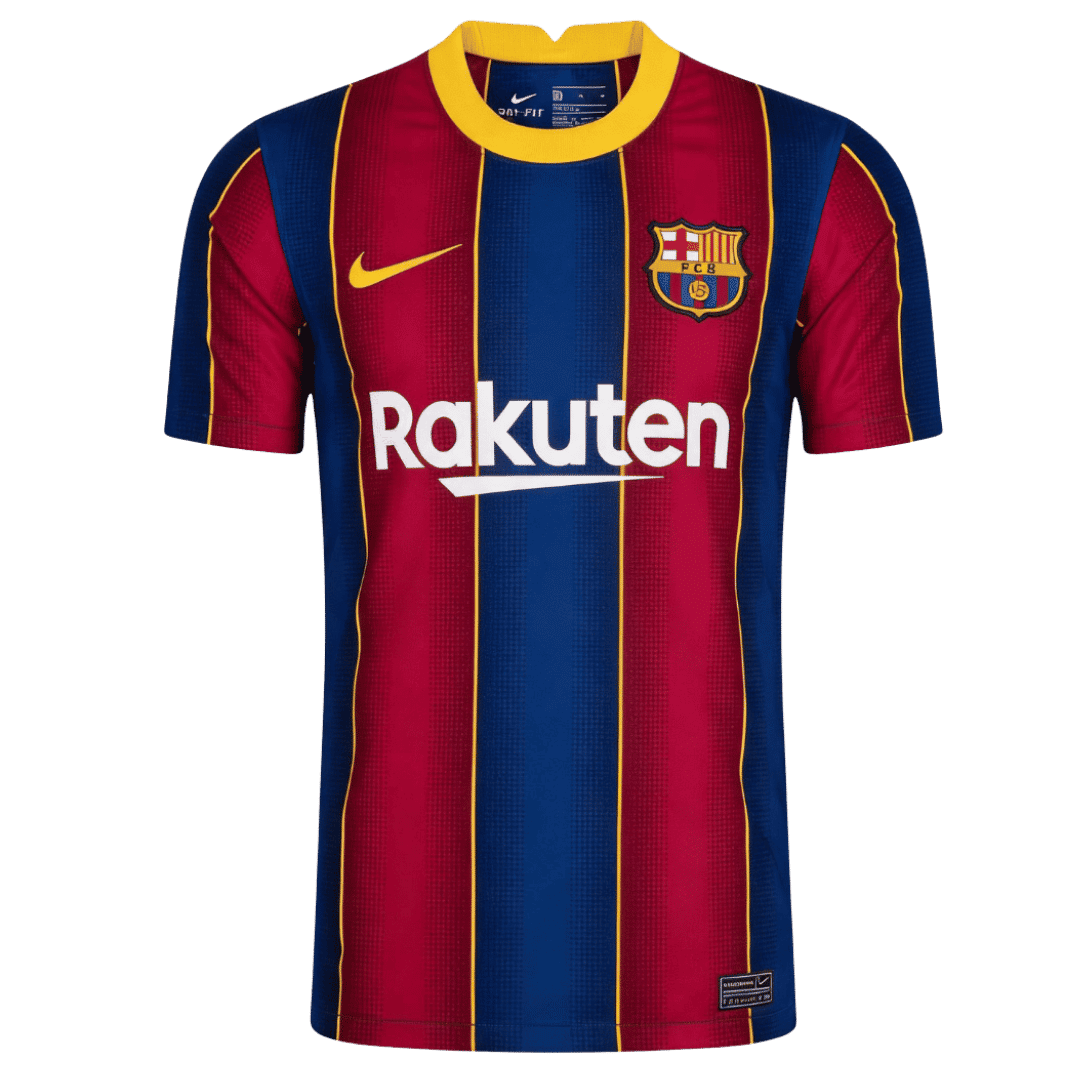 Barcelona 2020/21 Retro Jersey Home Soccer Shirt - bestsoccerstore