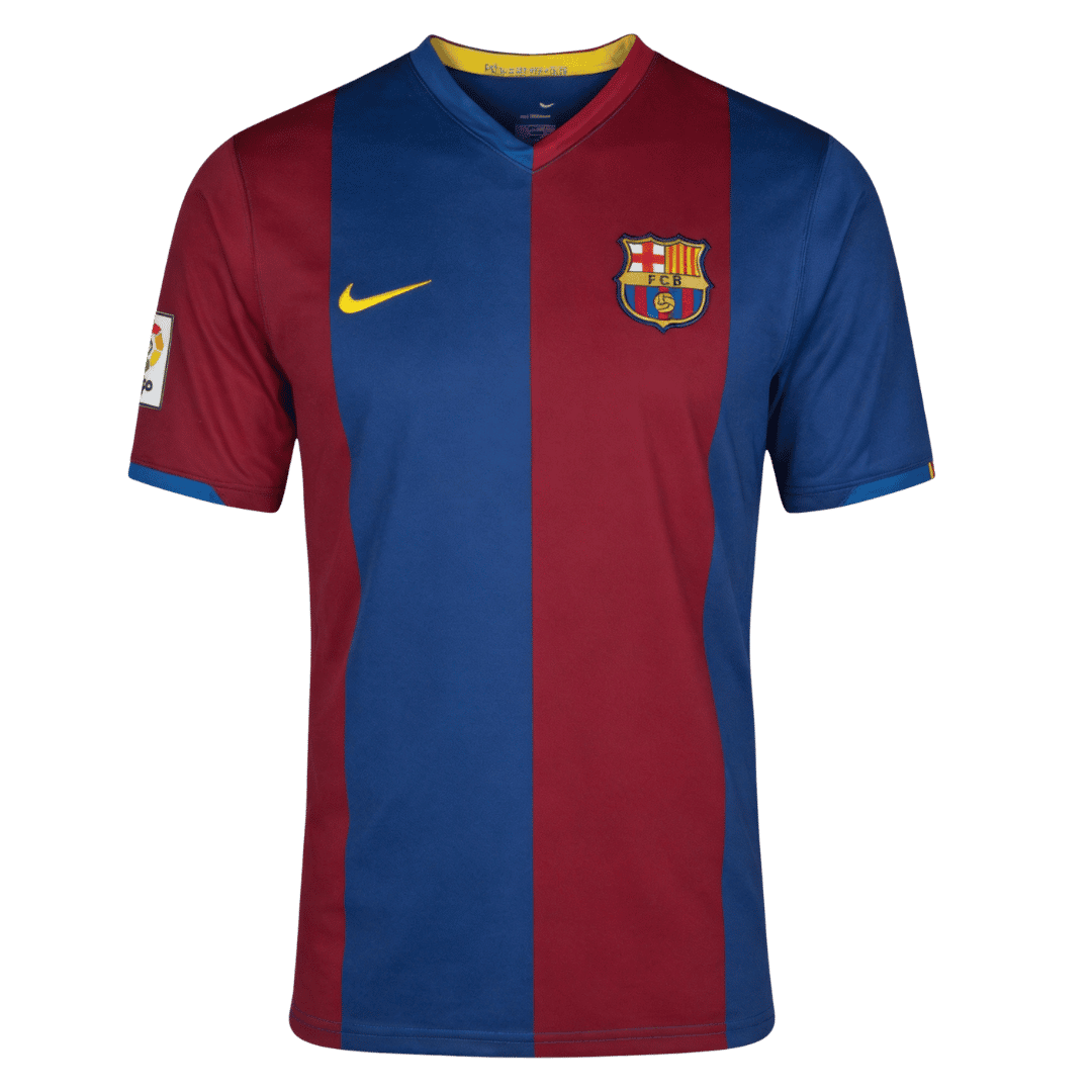 Barcelona 2006/07 Retro Jersey Home Soccer Shirt - bestsoccerstore