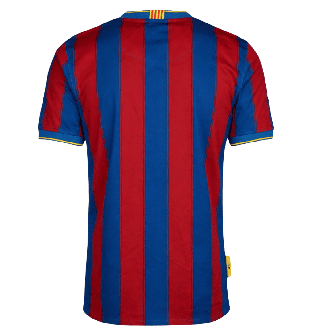 Barcelona 2009/10 Retro Jersey Home Soccer Shirt - bestsoccerstore