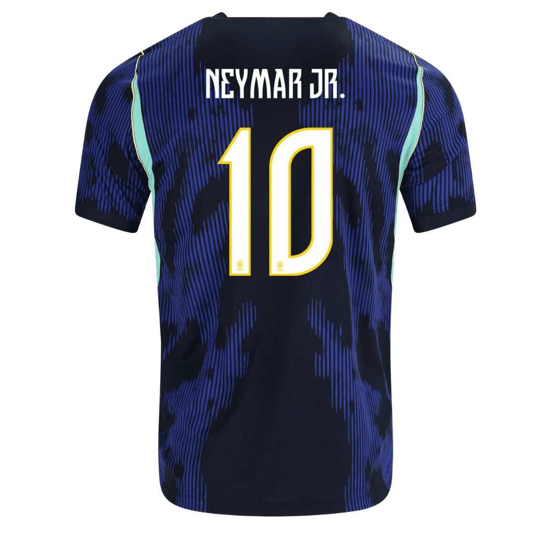 Brazil NEYMAR JR. #10 Soccer Jersey Away Custom Shirt World Cup 2026 - bestsoccerstore
