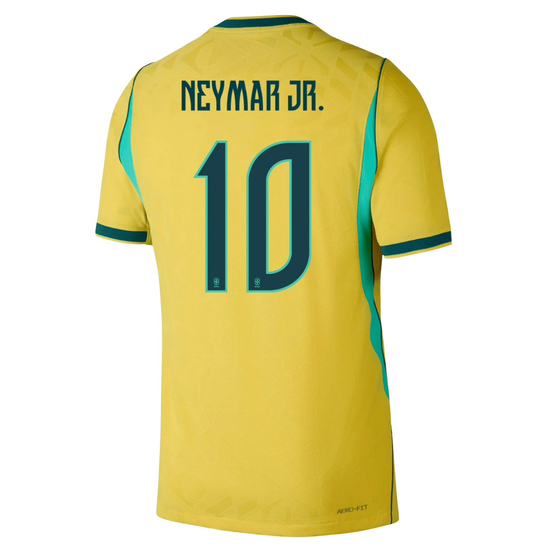 Brazil NEYMAR JR. #10 Custom Player Version Home Soccer Jersey World Cup 2026 - bestsoccerstore
