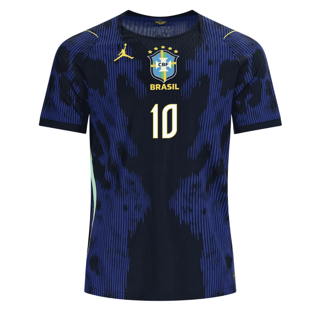 Brazil NEYMAR JR. #10 Soccer Jersey Away Custom Shirt World Cup 2026 - bestsoccerstore