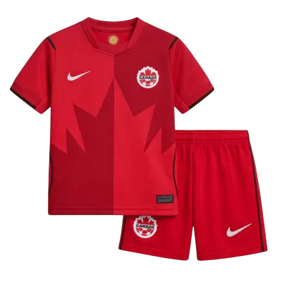 Kids Canada Home Custom Soccer Kits World Cup 2026 - bestsoccerstore