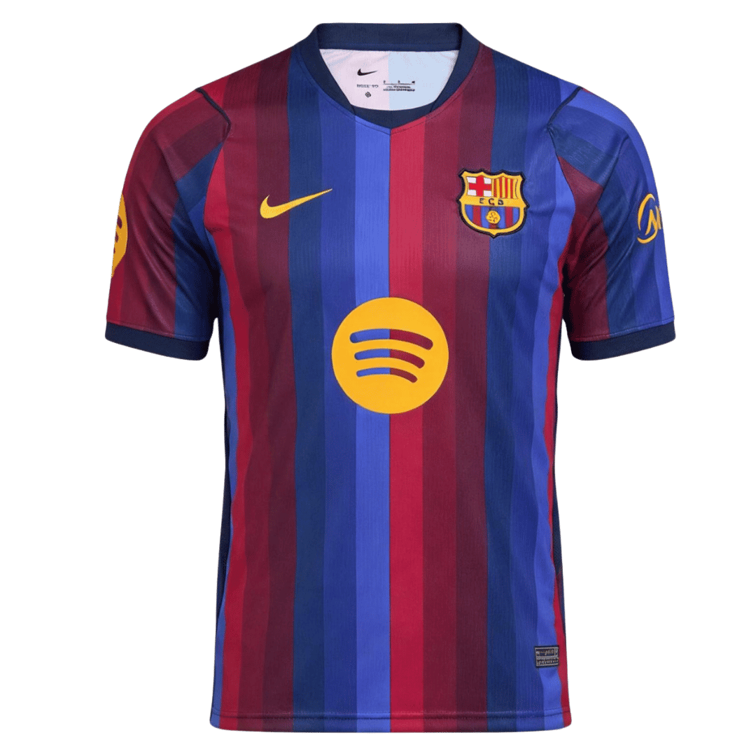 Barcelona Custom Player Version Home Soccer Jersey 2026/27 - bestsoccerstore