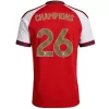 Arsenal CHAMPIONS #26 Soccer Jersey Home Custom Shirt 2026/27 - bestsoccerstore
