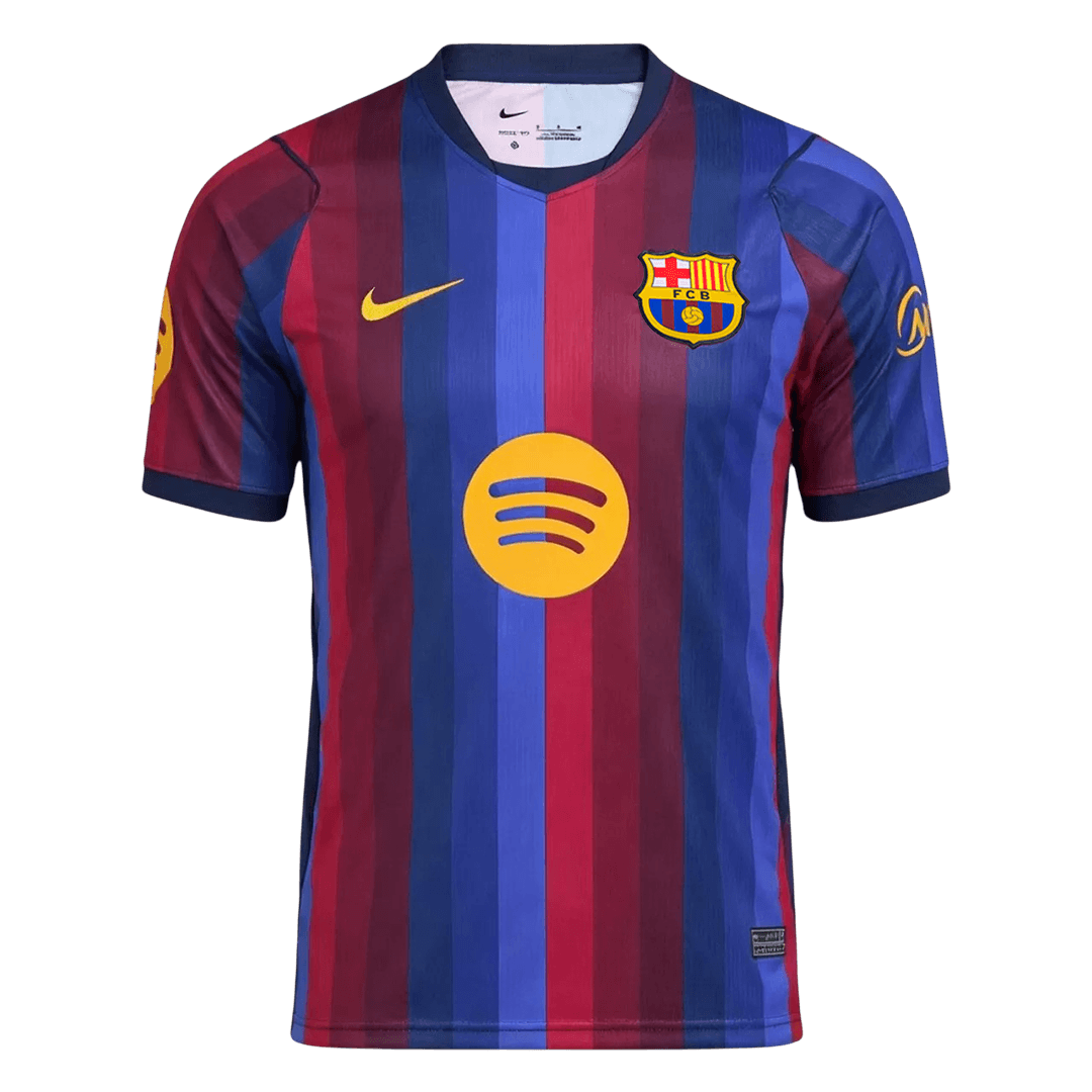 Barcelona Custom Player Version Home Soccer Jersey 2026/27 - bestsoccerstore