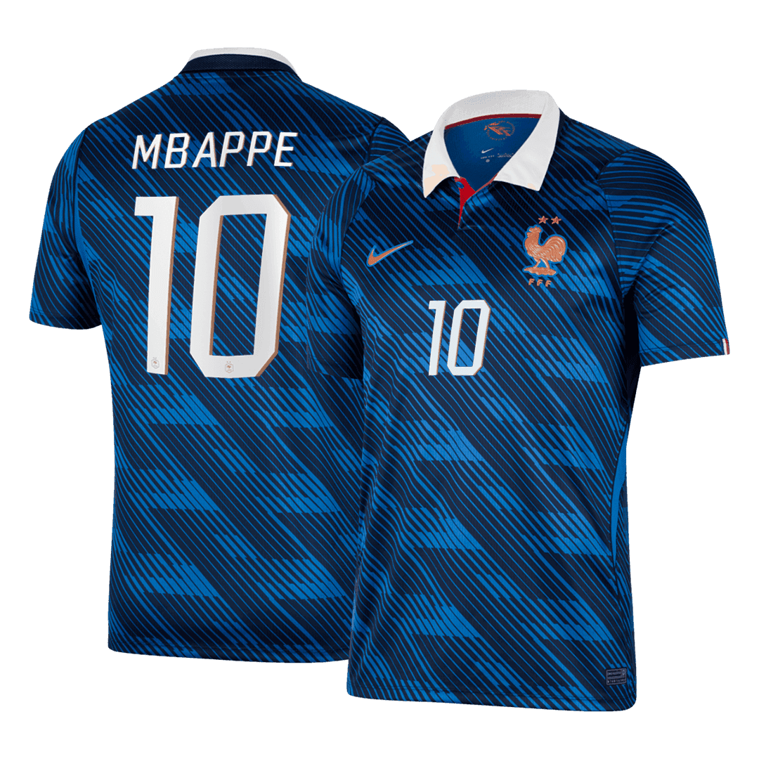 France MBAPPE #10 Soccer Jersey Home Custom Shirt World Cup 2026 - bestsoccerstore