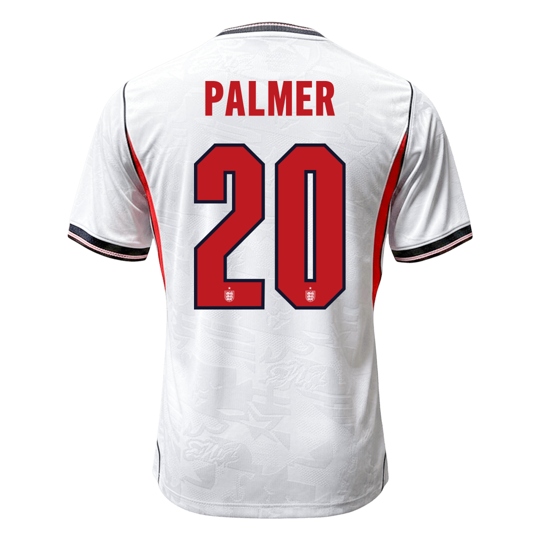 England PALMER #20 Custom Player Version Home Soccer Jersey World Cup 2026 - bestsoccerstore