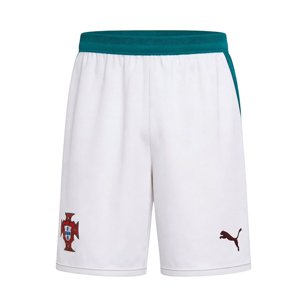 Portugal Soccer Shorts Custom Away World Cup 2026 - bestsoccerstore