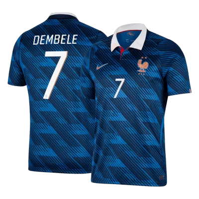 France DEMBELE #7 Soccer Jersey Home Custom Shirt World Cup 2026 - bestsoccerstore