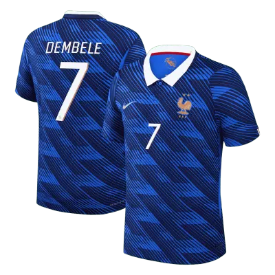 France DEMBELE #7 Custom Player Version Home Soccer Jersey World Cup 2026 - bestsoccerstore