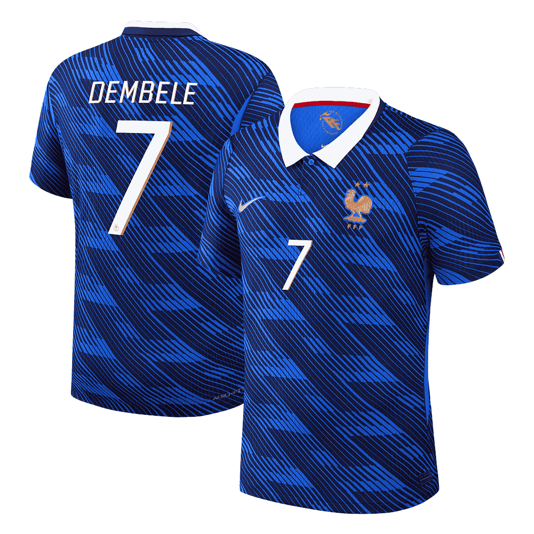 France DEMBELE #7 Custom Player Version Home Soccer Jersey World Cup 2026 - bestsoccerstore