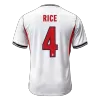 England RICE #4 Custom Player Version Home Soccer Jersey World Cup 2026 - bestsoccerstore