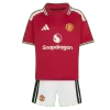 Kids Manchester United Home Custom Soccer Kits 2026/27 - bestsoccerstore