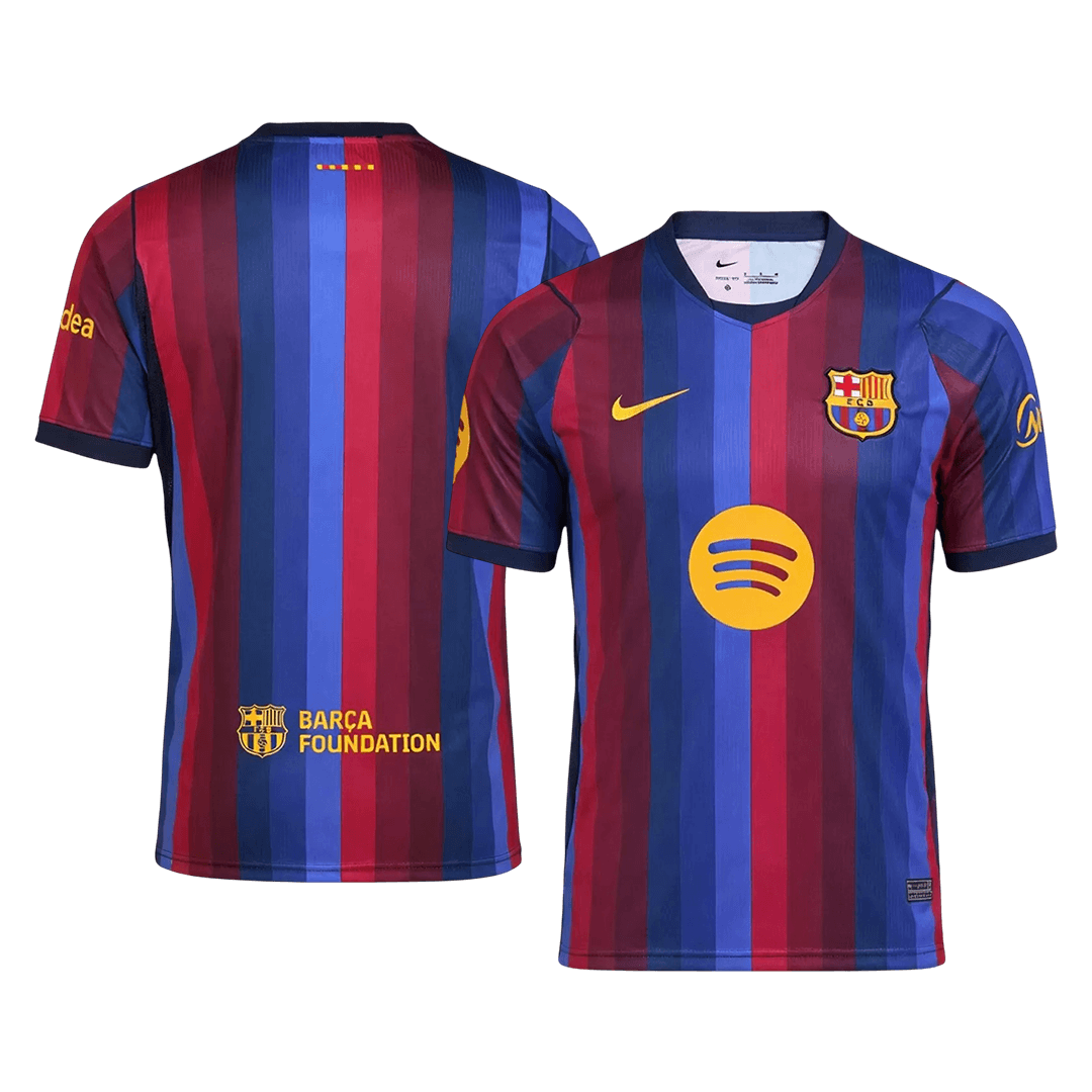 Barcelona Custom Player Version Home Soccer Jersey 2026/27 - bestsoccerstore