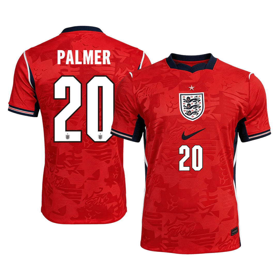 England PALMER #20 Soccer Jersey Away Custom Shirt World Cup 2026 - bestsoccerstore