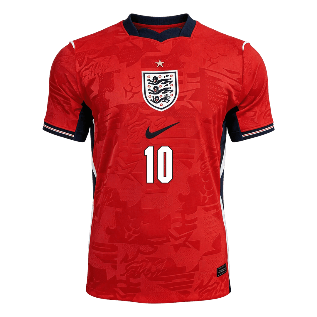 England BELLINGHAM #10 Soccer Jersey Away Custom Shirt World Cup 2026 - bestsoccerstore