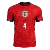 England RICE #4 Custom Player Version Away Soccer Jersey World Cup 2026 - bestsoccerstore