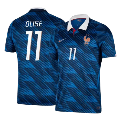 France OLISE #11 Soccer Jersey Home Custom Shirt World Cup 2026 - bestsoccerstore
