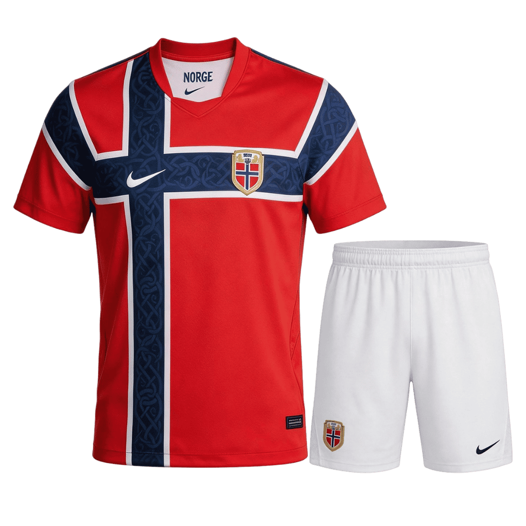 Norway Home Soccer Uniform Kits World Cup 2026 - bestsoccerstore