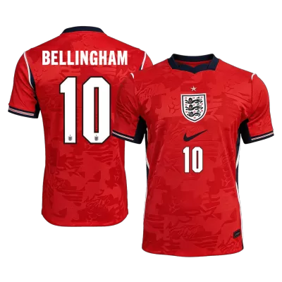 England BELLINGHAM #10 Soccer Jersey Away Custom Shirt World Cup 2026 - bestsoccerstore