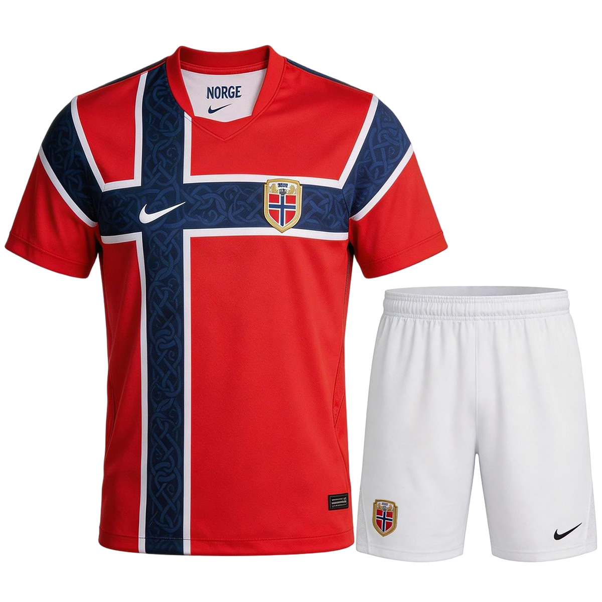 Norway Soccer Jersey Home Custom Shirt World Cup 2026 - bestsoccerstore