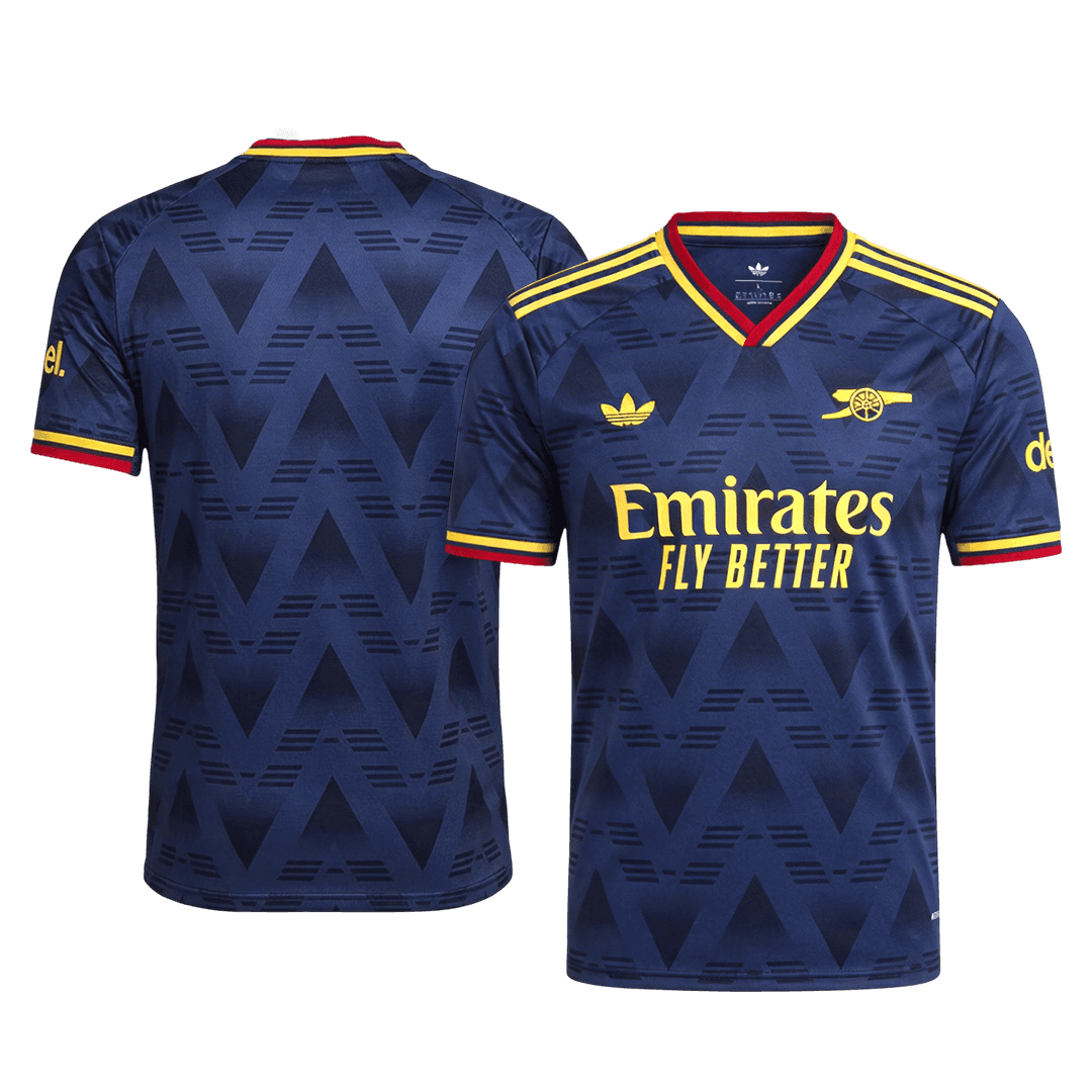 Arsenal Custom Player Version Away Soccer Jersey 2026/27 - bestsoccerstore