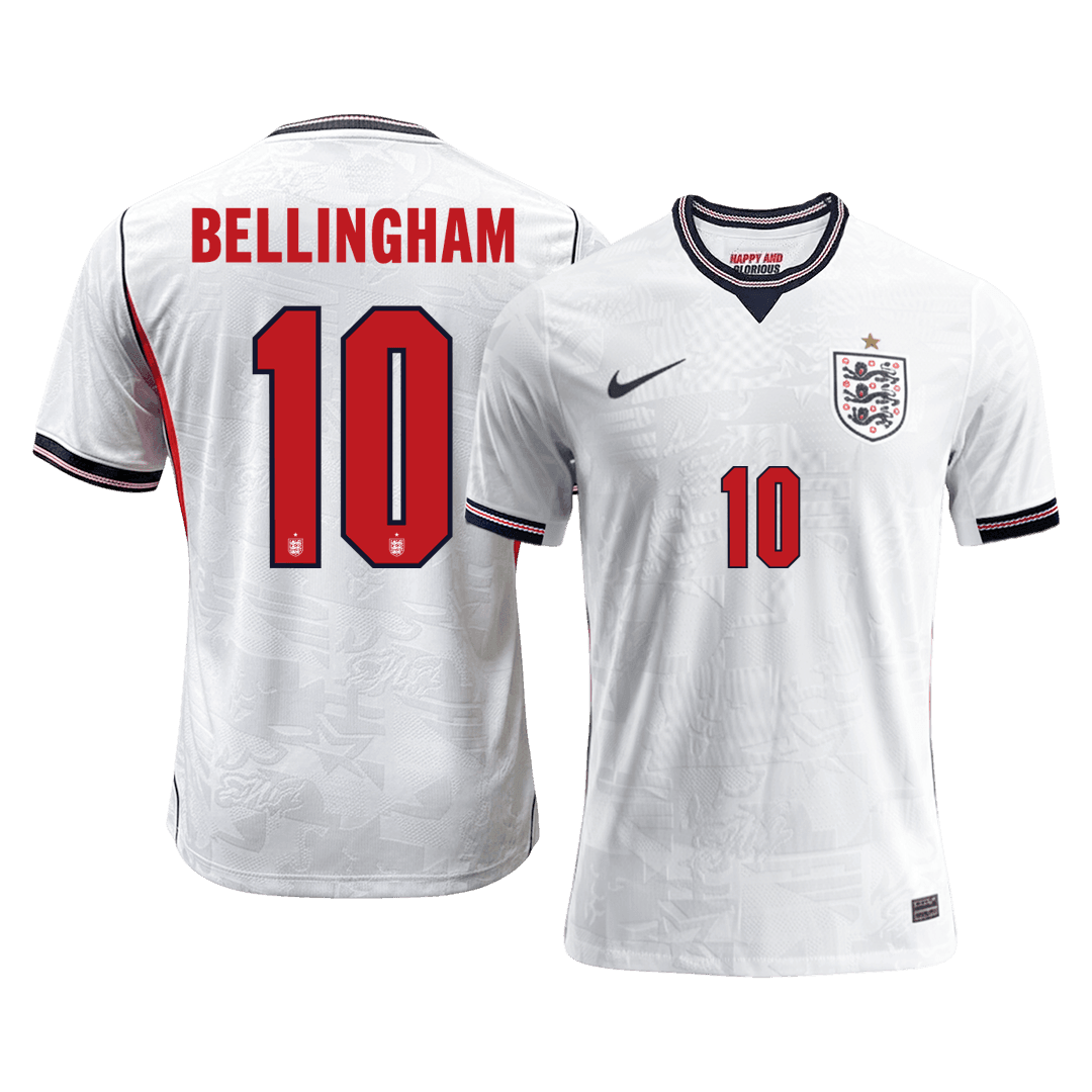 England BELLINGHAM #10 Custom Player Version Home Soccer Jersey World Cup 2026 - bestsoccerstore