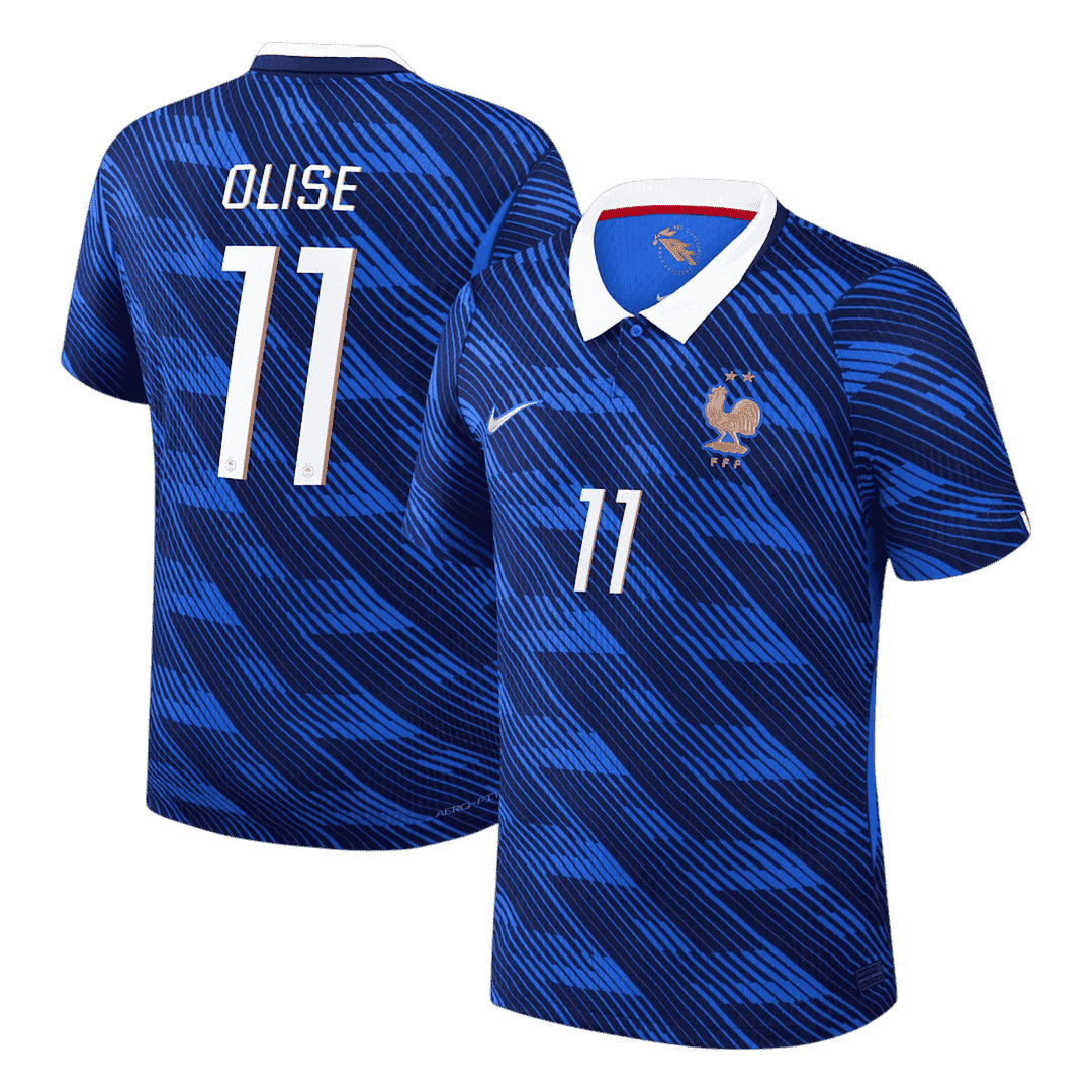 France OLISE #11 Custom Player Version Home Soccer Jersey World Cup 2026 - bestsoccerstore