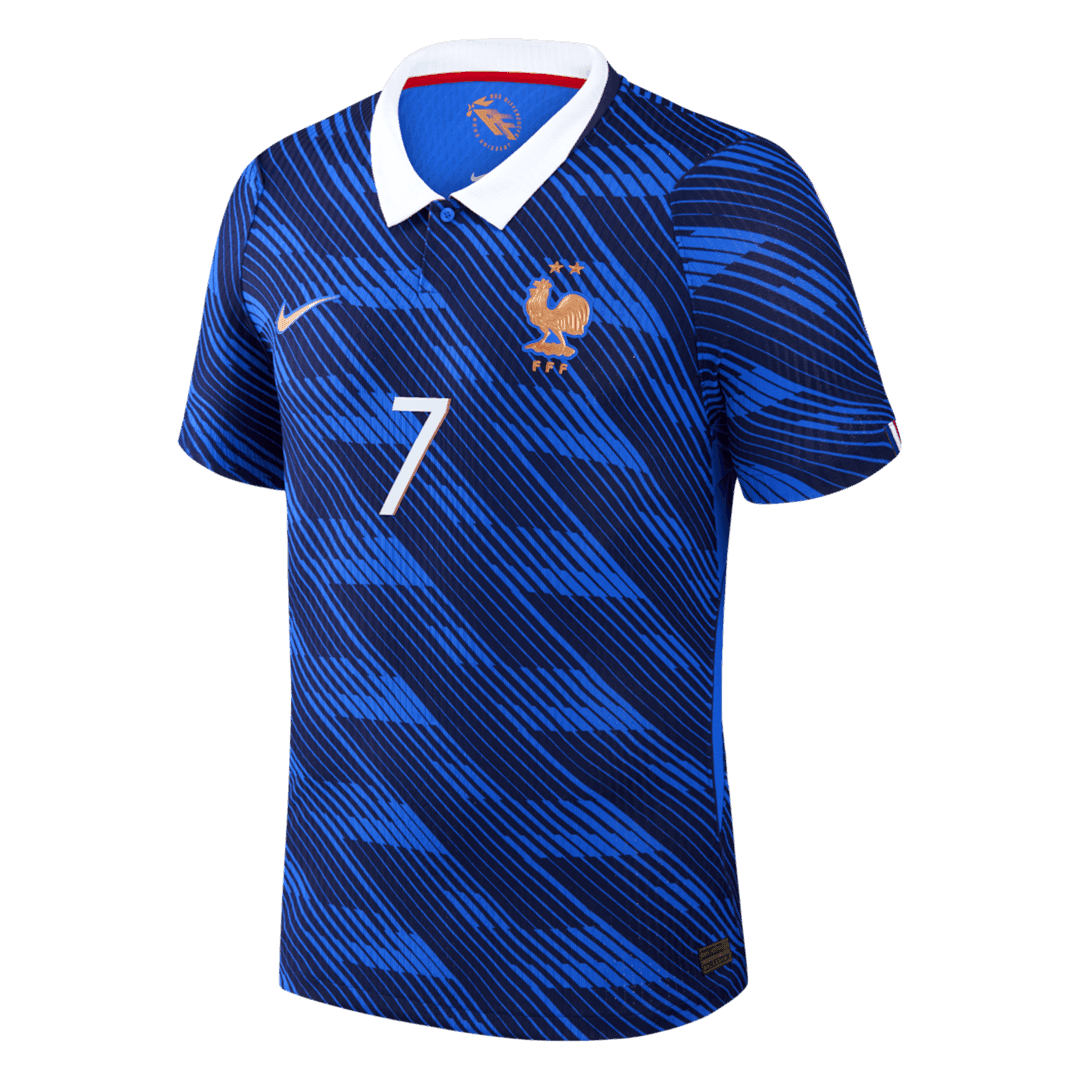 France DEMBELE #7 Custom Player Version Home Soccer Jersey World Cup 2026 - bestsoccerstore