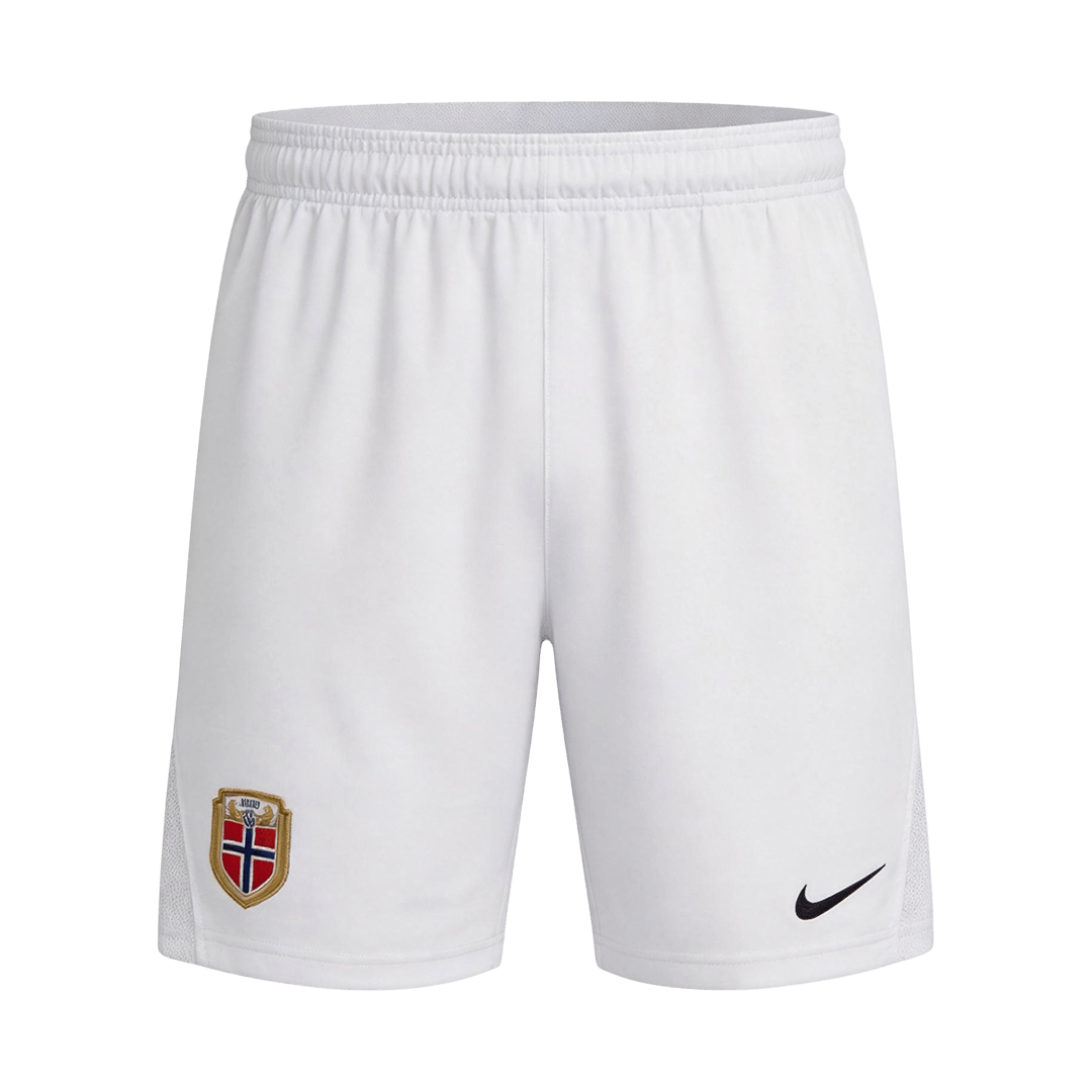 Norway Soccer Shorts Custom Home World Cup 2026 - bestsoccerstore