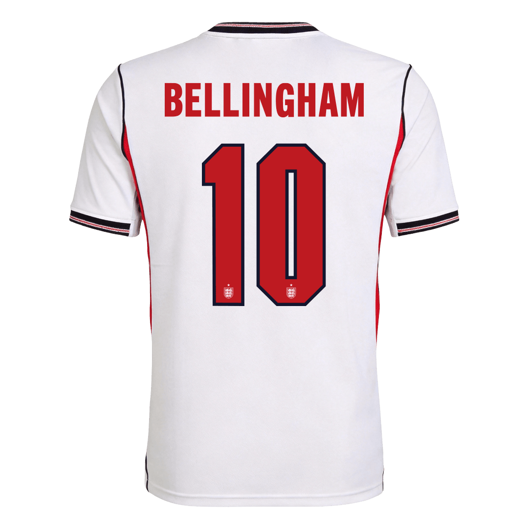 England BELLINGHAM #10 Soccer Jersey Home Custom Shirt World Cup 2026 - bestsoccerstore