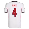 England RICE #4 Soccer Jersey Home Custom Shirt World Cup 2026 - bestsoccerstore